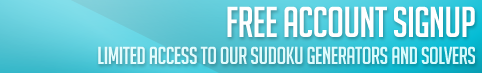 FREE SUDOKU - Try out our Sudoku generators and solvers for free